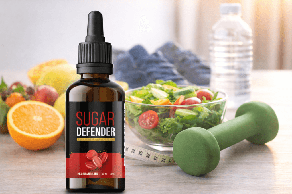 Healthy lifestyle elements including nutrition, exercise, and supplementation supporting metabolic balance